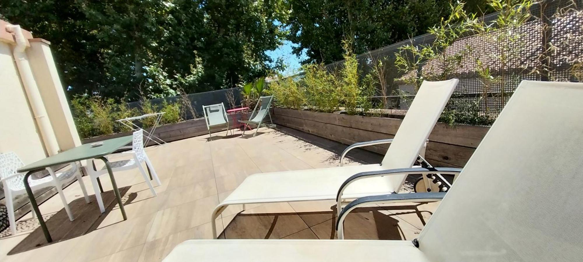 Studio Avec Terrasse Арль Экстерьер фото
